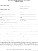 Wage Deduction Notice Form - Lake County, Illinois