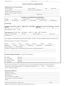 Form Dss-5244 - Child Physical Examination - North Carolina