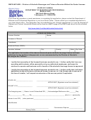 Dbpr Form Abt-6025 - Examination Application