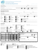 Varicella Case Report Form - Connecticut