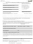 Form 10a070 - Authorization Agreement For Electronic Funds Transfer