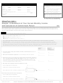 Fillable Official Form 122c-1 - Chapter 13 Statement Of Your Current Monthly Income And Calculation Of Commitment Period Printable pdf