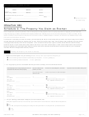 Fillable Official Form 106c - Schedule C: The Property You Claim As Exempt - 2016 Printable pdf