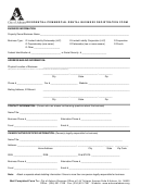 Residential/commercial Rental Business Registration Form - Alabama