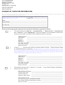 Change Of Taxpayer Information Form - City Of Birmingham Revenue Division