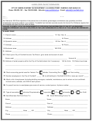Landlord Questionnaire Form - City Of Canfield Income Tax Department