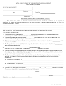 Order Following Trial Conference (family) Form - Lake County, Illinois