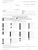 Form Scca / 234 - Civil Action Coversheet