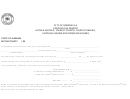 Hotels, Motels, Tourist Courts, Tourist Cabins, Lodging Houses And Rooming Houses - Lodging Tax Report Form - City Of Greenville