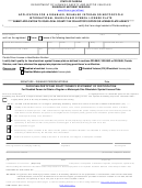 Form Hsmv 83007 - Application For A Disabled, Disabled Veteran Or Motorcycle International Wheelchair Symbol License Plate
