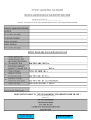 Miscellaneous Sales Tax Reporting Form - City Of Lakewood, Colorado