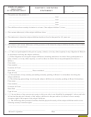 Form 2f-e-338 - Custody/visitation Statement