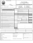 Annual Sales Tax Return Form - Town Of Carbondale - 2007