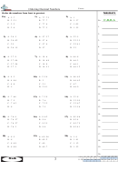 Ordering Decimal Numbers Worksheet Printable pdf