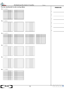 Multiplying Decimals (visually) Worksheet