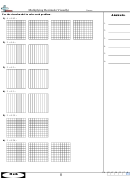 Multiplying Decimals (visually) Worksheet