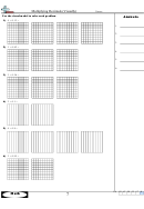 Multiplying Decimals (visually) Worksheet