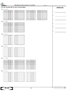 Multiplying Decimals (Visually) Worksheet Printable pdf