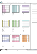 Determining Decimal Value (visual) Worksheet