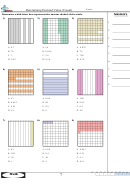 Determining Decimal Value (visual) Worksheet