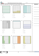 Determining Decimal Value (visual) Worksheet