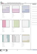 Determining Decimal Value (visual) Worksheet