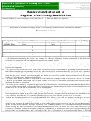 Registration Statement Form To Register Securities By Qualification - Nebraska Department Of Banking And Finance 2004