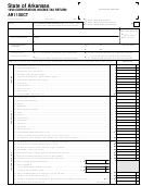 Form Ar1100ct - 1999 Corporation Income Tax Return Printable pdf