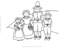 Coloring Sheet - Family