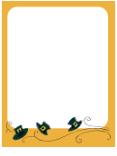 Thanksgiving Page Border Template