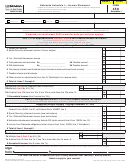 Form 458 - Nebraska Schedule I - Income Statement - 2017
