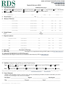 Rds New Account Registration Form - Alabama