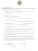 Inactive Or Dissolved Company With Estate Affidavit For Name/address Change Request Form