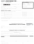 Student Emergency Form