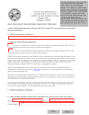 Fillable Articles Of Dissolution - Minnesota Secretary Of State Printable pdf