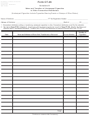 Form Ct-29 - Schedule G - Sales And Transfers Of Unstamped Cigarettes To Other Connecticut Distributors - 2007