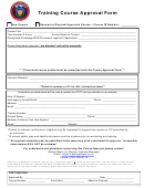 Training Course Approval Form - Colorado