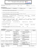 Infant Nutrition History Form