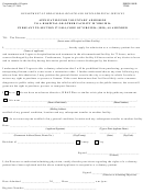 Form 1001-b - Application For Voluntary Admission Pursuant To Section 37.2-814