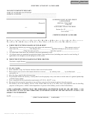 Certification By Landlord Form - Superior Court Of New Jersey