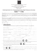 Renewal Application For A Compensated Casino Night Employee (annually) Form - New Jersey Office Of The Attorney General