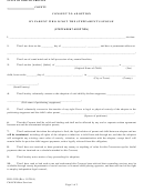 Form Dss-5190 - Consent To Adoption By Parent Who Is Not The Stepparent's Spouse