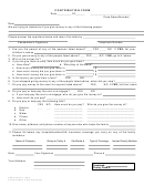 Form Dss-8176 - Contribution Form - Nc Food Assistance & Energy Programs