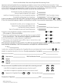 Form Dss-1166 - Food And Nutrition Services Expedited Screening Form - North Carolina Economic And Family Services