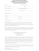 Form Dss-5278 - Request For Placement Evaluation For Infant Born To An Incarcerated Mother (formerly Prison Baby Program) - Family Support And Child Welfare Services
