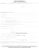 Annual License Tax Application Form - 2017