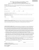 Application For Special Leave Of Absence Without Pay Form