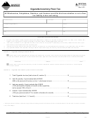Fillable Form Ct-Txchg - Cigarette Inventory Floor Tax April 2004 Printable pdf