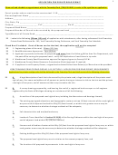 Application For Private Road Permit Form