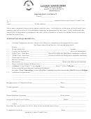 Disposition Contract Form